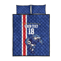 Cape Verde Football Custom Quilt Bed Set Pride Of The Islands - Wonder Print Shop