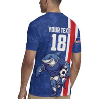 Cape Verde Football Custom Rugby Jersey Pride Of The Islands - Wonder Print Shop