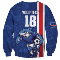 Cape Verde Football Custom Sweatshirt Pride Of The Islands - Wonder Print Shop
