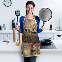 Tuskegee Airmen Tribute Apron Black History Air Force - Wonder Print Shop