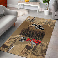 Tuskegee Airmen Tribute Area Rug Black History Air Force LT18