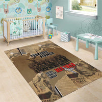 Tuskegee Airmen Tribute Area Rug Black History Air Force LT18
