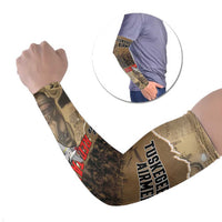 Tuskegee Airmen Tribute Arm Sleeves Black History Air Force LT18
