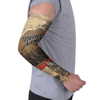 Tuskegee Airmen Tribute Arm Sleeves Black History Air Force LT18