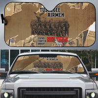 Tuskegee Airmen Tribute Auto Sun Shade Black History Air Force - Wonder Print Shop