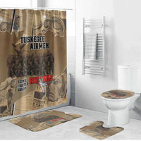 Tuskegee Airmen Tribute Bathroom Set Black History Air Force LT18