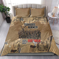 Tuskegee Airmen Tribute Bedding Set Black History Air Force LT18