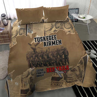 Tuskegee Airmen Tribute Bedding Set Black History Air Force LT18