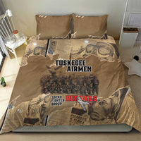 Tuskegee Airmen Tribute Bedding Set Black History Air Force LT18