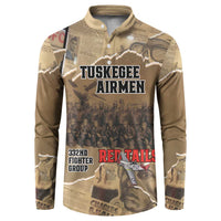 Tuskegee Airmen Tribute Button Sweatshirt Black History Air Force LT18