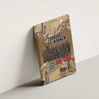 Tuskegee Airmen Tribute Canvas Wall Art Black History Air Force LT18