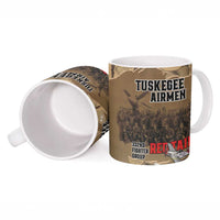 Tuskegee Airmen Tribute Ceramic Mug Black History Air Force LT18