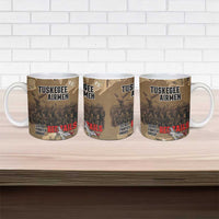 Tuskegee Airmen Tribute Ceramic Mug Black History Air Force LT18