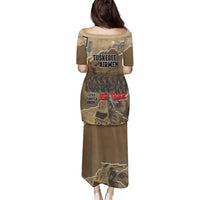 Tuskegee Airmen Tribute Family Matching Puletasi and Hawaiian Shirt Black History Air Force LT18