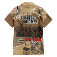 Tuskegee Airmen Tribute Family Matching Summer Maxi Dress and Hawaiian Shirt Black History Air Force - Wonder Print Shop