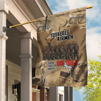 Tuskegee Airmen Tribute Garden Flag Black History Air Force LT18