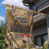 Tuskegee Airmen Tribute Garden Flag Black History Air Force LT18