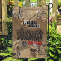 Tuskegee Airmen Tribute Garden Flag Black History Air Force LT18