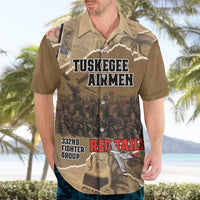 Tuskegee Airmen Tribute Hawaiian Shirt Black History Air Force LT18