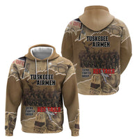 Tuskegee Airmen Tribute Hoodie Black History Air Force LT18