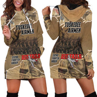 Tuskegee Airmen Tribute Hoodie Dress Black History Air Force LT18