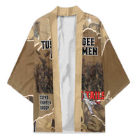 Tuskegee Airmen Tribute Kimono Black History Air Force LT18