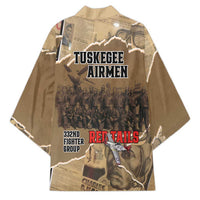 Tuskegee Airmen Tribute Kimono Black History Air Force LT18