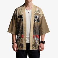 Tuskegee Airmen Tribute Kimono Black History Air Force LT18