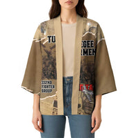 Tuskegee Airmen Tribute Kimono Black History Air Force LT18