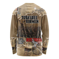 Tuskegee Airmen Tribute Long Sleeve Shirt Black History Air Force LT18
