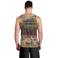 Tuskegee Airmen Tribute Men Tank Top Black History Air Force LT18