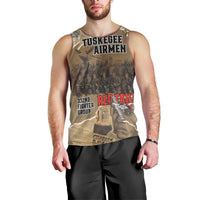 Tuskegee Airmen Tribute Men Tank Top Black History Air Force - Wonder Print Shop