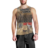 Tuskegee Airmen Tribute Men Tank Top Black History Air Force LT18