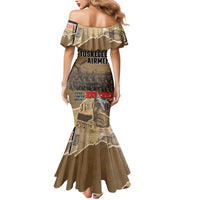 Tuskegee Airmen Tribute Mermaid Dress Black History Air Force - Wonder Print Shop