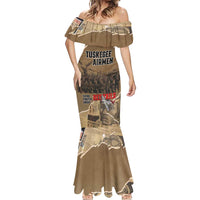 Tuskegee Airmen Tribute Mermaid Dress Black History Air Force - Wonder Print Shop