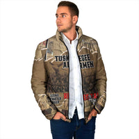 Tuskegee Airmen Tribute Padded Jacket Black History Air Force LT18