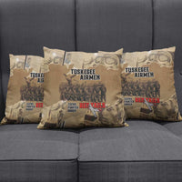 Tuskegee Airmen Tribute Pillow Cover Black History Air Force LT18
