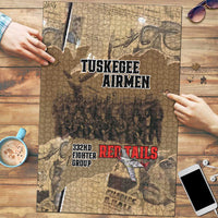 Tuskegee Airmen Tribute Puzzle Black History Air Force LT18
