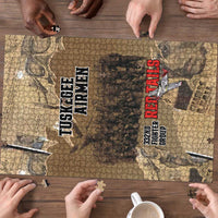 Tuskegee Airmen Tribute Puzzle Black History Air Force LT18