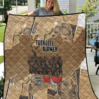 Tuskegee Airmen Tribute Quilt Black History Air Force - Wonder Print Shop