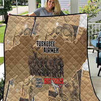 Tuskegee Airmen Tribute Quilt Black History Air Force LT18