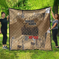 Tuskegee Airmen Tribute Quilt Black History Air Force - Wonder Print Shop