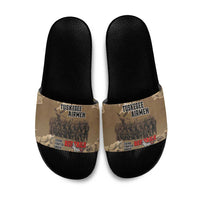 Tuskegee Airmen Tribute Slide Sandals Black History Air Force LT18