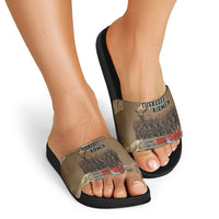 Tuskegee Airmen Tribute Slide Sandals Black History Air Force LT18