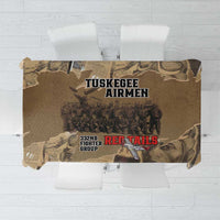 Tuskegee Airmen Tribute Tablecloth Black History Air Force LT18