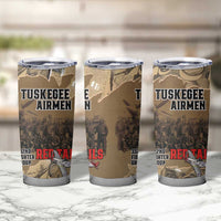 Tuskegee Airmen Tribute Tumbler Cup Black History Air Force - Wonder Print Shop
