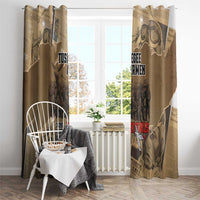 Tuskegee Airmen Tribute Window Curtain Black History Air Force LT18