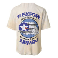 Tuskegee Airmen Red Tails Baseball Jersey Heroes Of Freedom - Wonder Print Shop