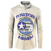 Tuskegee Airmen Red Tails Button Sweatshirt Heroes Of Freedom - Wonder Print Shop