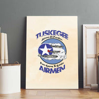 Tuskegee Airmen Red Tails Canvas Wall Art Heroes Of Freedom - Wonder Print Shop
